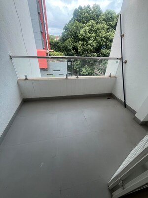 Balcony in 3 BHK Apartment at Bhusari Colony – for Rent
