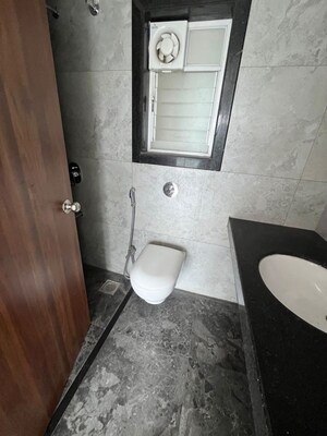Bathroom in 2 BHK Apartment at Prathmesh Villa, Bhosari – for Rent