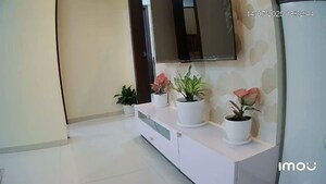 Living Room in 3 BHK Apartment at F5 Mount Unique, Baner – for Rent