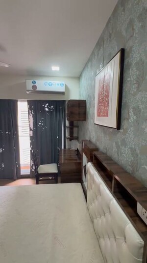 Bedroom in 2 BHK Apartment at Siddhi Highland Park, Kolshet Road – for Rent