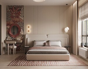Master Bedroom in 4 BHK Apartment at Godrej Zenith, Sector 89 – for Sale