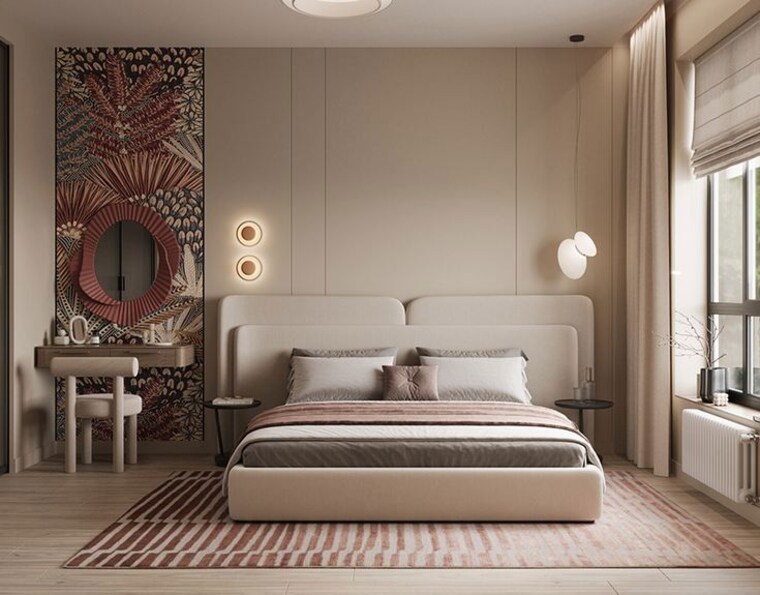 Master Bedroom, godrej-zenith 4 Bedroom 3221 Sq.Ft. Apartment In Sector 89 Gurgaon 10730205