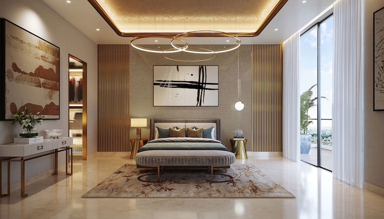 Bedroom, m3m-crown 3 Bedroom 1555 Sq.Ft. Apartment In Sector 111 Gurgaon 10730267