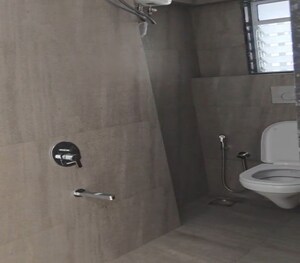 Bathroom in 3 BHK Apartment at Venu Apartments, Dadar East – for Rent