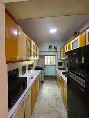 Kitchen in 3 BHK Apartment at Arshie Complex, Versova – for Rent
