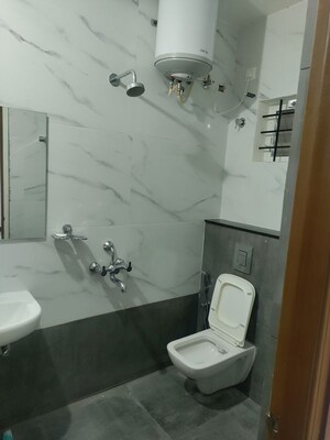 Bathroom in 3 BHK Builder Floor at Rajaji Nagar – for Rent
