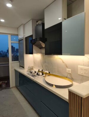 Kitchen in 4 BHK Apartment at Rishita Manhattan, Gomti Nagar – for Rent