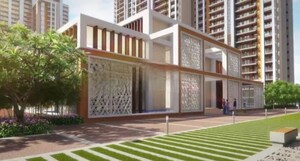 Bedroom in 4 BHK Apartment at Rishita Manhattan, Gomti Nagar – for Rent