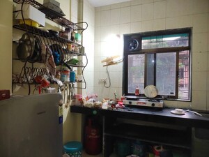 Kitchen in 2 BHK Apartment at Riddhima Complex, Kharghar – for Rent