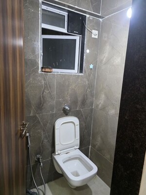 Bathroom in 1 BHK Apartment at Mauli Pride, Malad East – for Rent