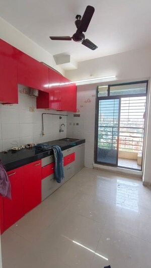 Kitchen in 2 BHK Apartment at Kamdhenu Pride, Kharghar – for Rent