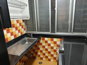 Kitchen in 4 BHK Apartment at Embassy Habitat, Palace Road – for Rent