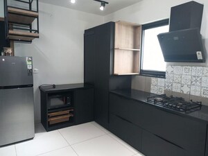 Kitchen in 3 BHK Apartment at Jayabheri The Summit, Narsingi – for Rent
