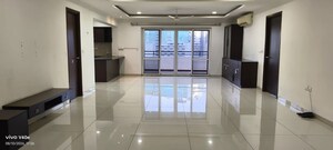 Kitchen in 3 BHK Apartment at Jayabheri Orange County, Gachibowli – for Rent