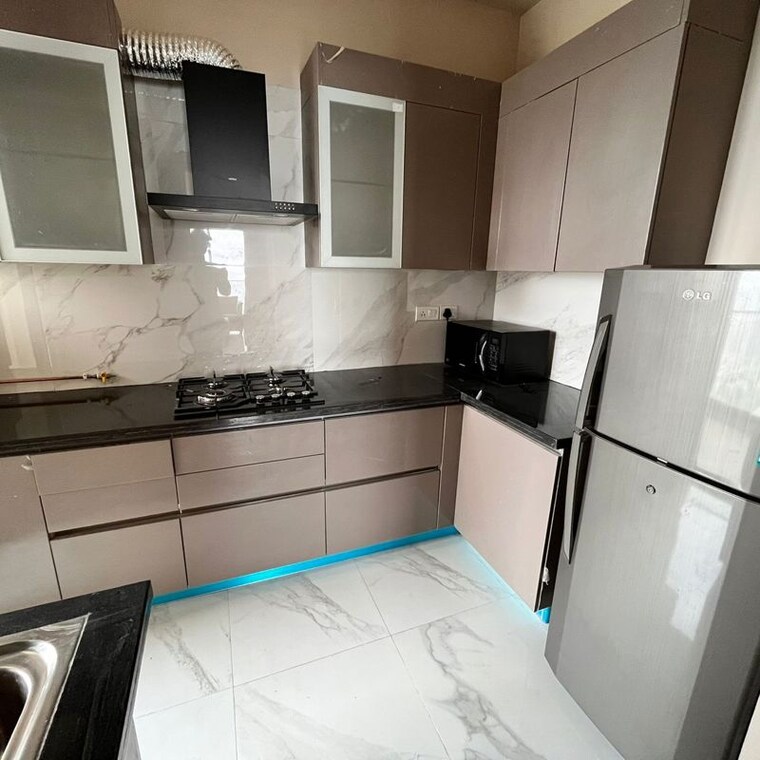 Kitchen, m3m-heights 2 Bedroom 1358 Sq.Ft. Apartment In Sector 65 Gurgaon 10730396