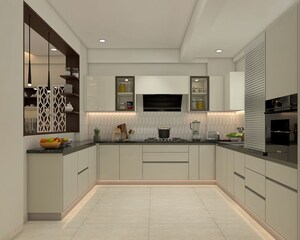 Kitchen in 4 BHK Apartment at Elan The Presidential, Sector 106 – for Sale