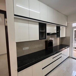 Kitchen in 2.5 BHK Apartment at Smart World Gems, Sector 89 – for Rent