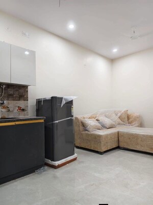 Living Room in 1 BHK Builder Floor at Sector 14 – for Rent