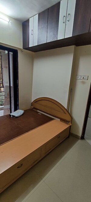 Bedroom in 1 BHK Apartment at Sankalp Heights, Nalasopara West – for Rent