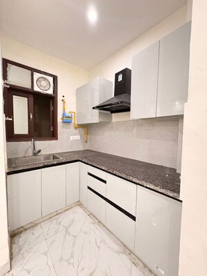 Kitchen in 2 BHK Builder Floor at Chattarpur – for Rent