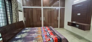Bedroom in 2 BHK Builder Floor at Sushant Lok I – for Rent