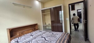 Bedroom in 2 BHK Builder Floor at Sushant Lok I – for Rent