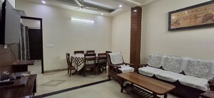 Living Room in 2 BHK Builder Floor at Sushant Lok I – for Rent