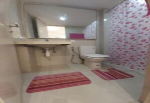 Bathroom in 1 BHK Apartment at Hiranandani Rodas Enclave Leona, Ghodbunder Road – for Rent