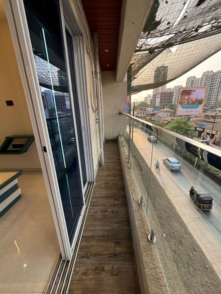 Balcony, sai-samarth-enclave 1 Bedroom 525 Sq.Ft. Apartment In Chakki Naka Thane 10730561