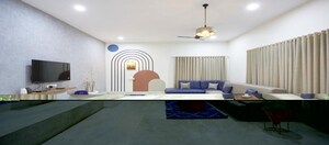 Living Room in 3 BHK Apartment at Prosperiti Ekam, Velmala – for Sale