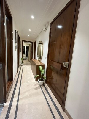 Building Lobby in 3 BHK Builder Floor at Safdarjung Enclave – for Rent