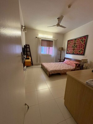 Living Room in 3 BHK Apartment at Unitech Heritage Estate, Yelahanka – for Rent