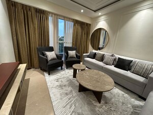 Living Room in 3 BHK Builder Floor at Safdarjung Enclave – for Rent
