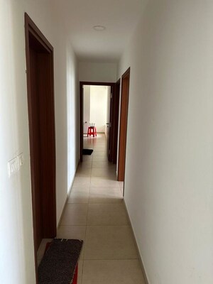 Building Lobby in 3 BHK Apartment at Bhartiya Nikoo Homes Phase 2, Thanisandra Main Road – for Rent