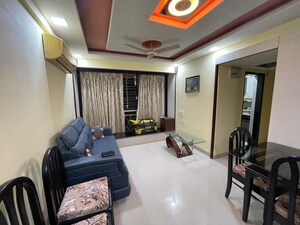 Living Room in 1 BHK Apartment at Evershine Millennium Paradise, Kandivali East – for Rent