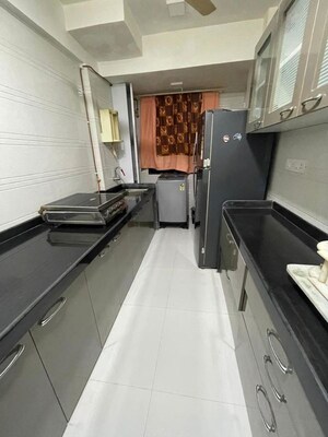 Kitchen in 1 BHK Apartment at Evershine Millennium Paradise, Kandivali East – for Rent