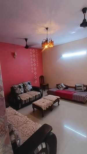 Living Room in 2 BHK Apartment at Eros Southend Apartments, Charmwood Village – for Sale