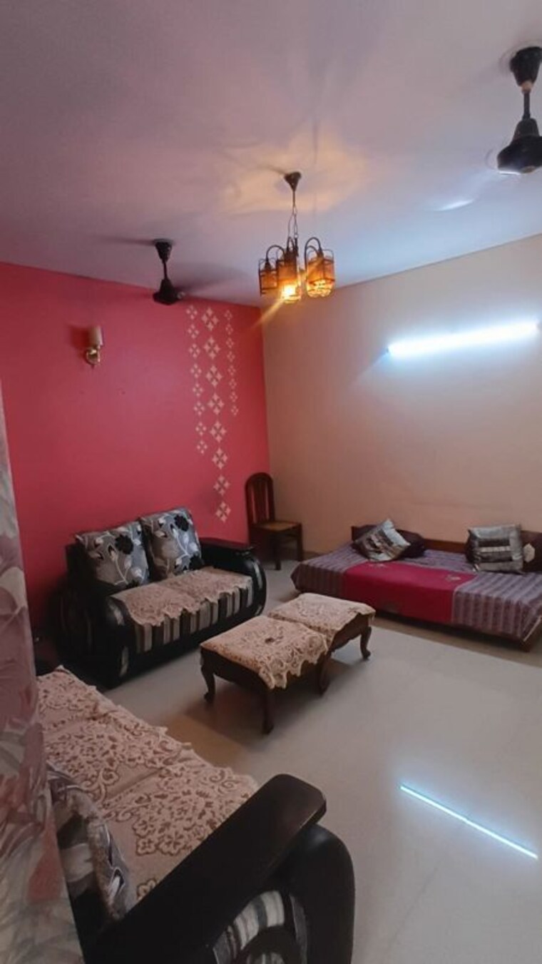 Living Room, eros-southend-apartments 2 Bedroom 827 Sq.Ft. Apartment In Charmwood Village Faridabad 10730727
