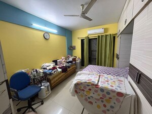 Bedroom in 3 BHK Apartment at Haware Tiara, Kharghar – for Rent