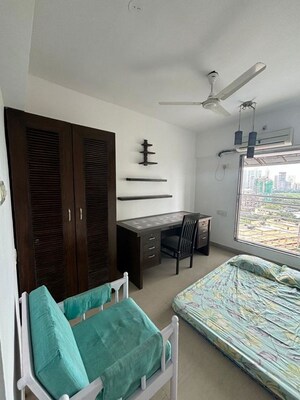 Bedroom in 3 BHK Apartment at Amann Akansha Heights, Worli – for Sale