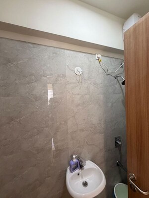 Bathroom in 2 BHK Apartment at Adarsh Nagar Society, Worli – for Rent