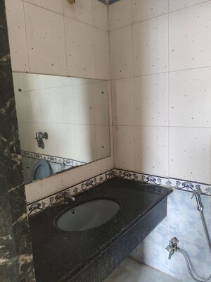 Bathroom in 1 BHK Apartment at Ajmera Bhakti Park Sector I and II, Bhakti Park – for Rent