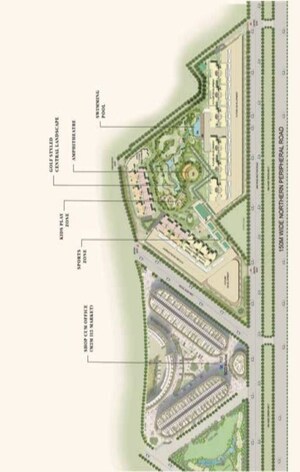 Staircase in 4 BHK Apartment at M3M Capital, Sector 113 – for Sale