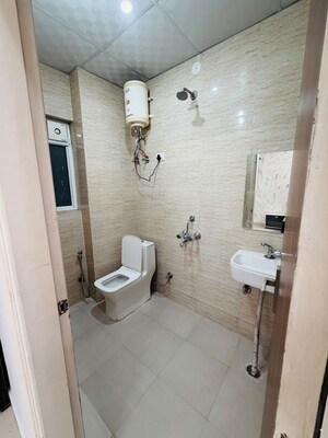 Bathroom in 1 RK Builder Floor at Sushant Lok I – for Rent
