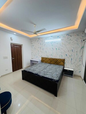 Bedroom in 1 RK Builder Floor at Sushant Lok I – for Rent