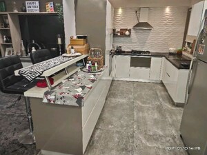 Kitchen in 4 BHK Apartment at Kharghar Sector 20 – for Sale