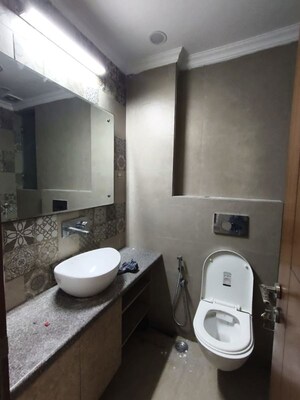 Bathroom in 2 BHK Builder Floor at Malviya Nagar – for Rent