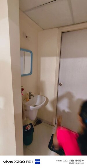 Bathroom in 1 BHK Apartment at Runwal Gardens, Dombivli East – for Sale