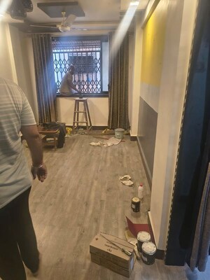 Bathroom in 2 BHK Apartment at Channur Bhavan CHS, Dombivli West – for Rent
