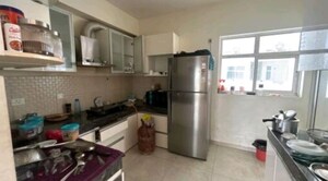 Kitchen in 3 BHK Apartment at Experion Capital, Gomti Nagar – for Rent